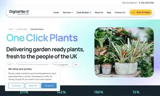 Preview of the One Click Plants Case Study