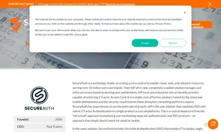 Preview of the SecureAuth Case Study