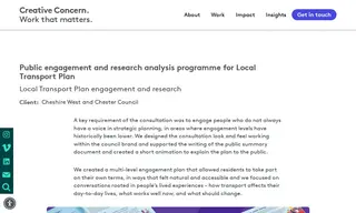 Preview of the Cheshire West and Chester Council Case Study