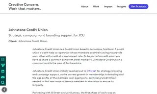 Preview of the Johnstone Credit Union Case Study