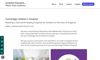 Preview of the Cambridge Children's Hospital Case Study