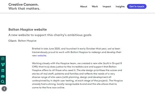 Preview of the Bolton Hospice Case Study