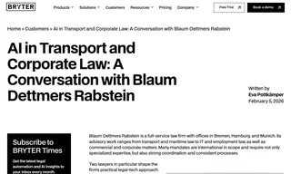 Preview of the Blaum Dettmers Rabstein Case Study