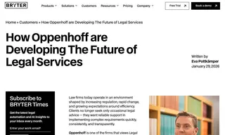 Preview of the Oppenhoff Case Study