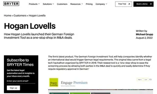 Preview of the Hogan Lovells Case Study