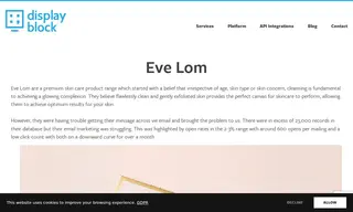 Preview of the Eve Lom Case Study