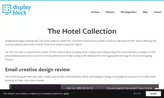 Preview of the The Hotel Collection Case Study
