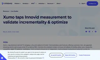 Preview of the Xumo Case Study