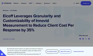 Preview of the Eicoff Case Study