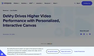 Preview of the DeVry University Case Study