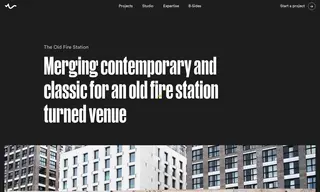 Preview of the The Old Fire Station Case Study