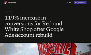 Preview of the Red and White Shop Case Study