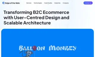 Preview of the Balloon Monkey Case Study