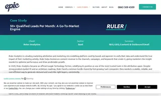 Preview of the Ruler Analytics Case Study