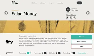Preview of the Salad Money Case Study