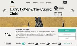 Preview of the Broadway Play 'The Cursed Child Case Study