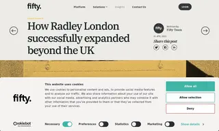 Preview of the Radley London Case Study