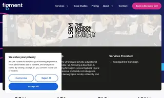 Preview of the London School of Beauty & Make-up Case Study