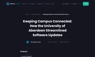 Preview of the University of Aberdeen Case Study