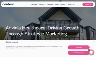 Preview of the Advinia Healthcare Case Study