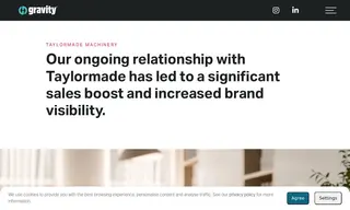 Preview of the Taylormade Machinery Case Study