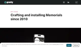 Preview of the Art Stone Memorials Case Study