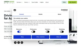 Preview of the Acorn Auto Parts Case Study