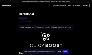 Preview of the ClickBoost Case Study