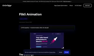 Preview of the Flikli Animation Case Study