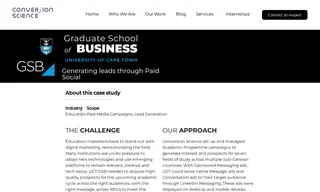 Preview of the UCT GSB Case Study