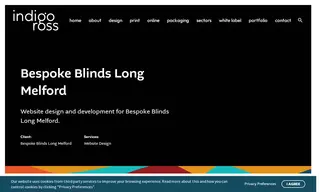 Preview of the Bespoke Blinds Long Melford Case Study