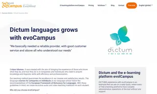 Preview of the Dictum Idiomas Case Study