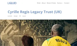 Preview of the Cyrille Regis Legacy Trust Case Study