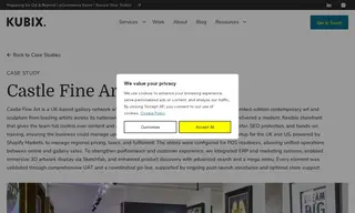 Preview of the Castle Fine Art Case Study