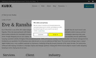 Preview of the Eve & Ranshaw Case Study