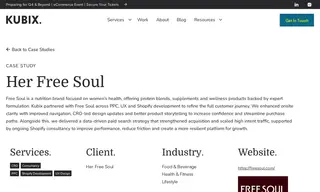Preview of the Her Free Soul Case Study