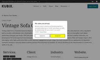 Preview of the Vintage Sofa Co Case Study