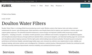 Preview of the Doulton Water Filters Case Study