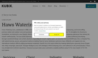 Preview of the Haws Watering Cans Case Study