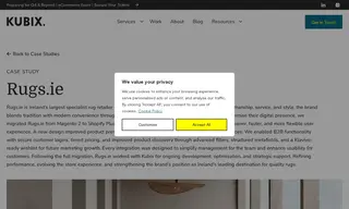 Preview of the Rugs.ie Case Study