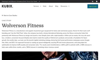 Preview of the Wolverson Fitness Case Study