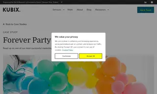 Preview of the Forever Party Case Study