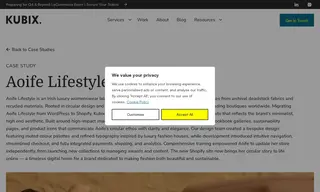 Preview of the Aoife Lifestyle Case Study