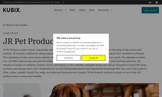 Preview of the JR Pet Products Case Study