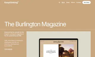 Preview of the The Burlington Magazine Case Study