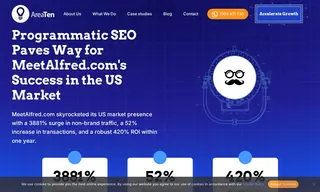 Preview of the MeetAlfred.com Case Study