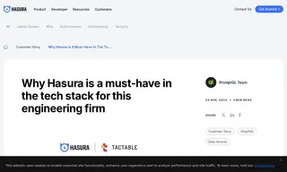 Preview of the Tactable Case Study