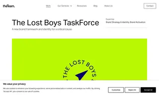Preview of the The Lost Boys Task Force Case Study