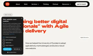 Preview of the University of Dundee Case Study
