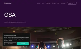 Preview of the The Guildford School of Acting (gsa) Case Study